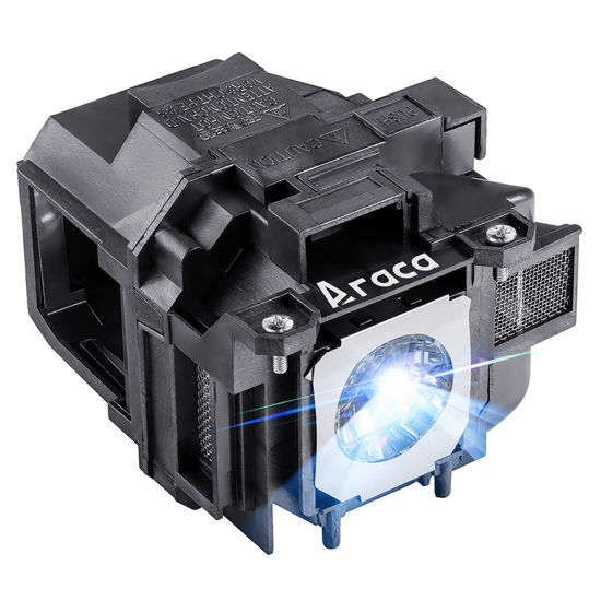 Picture of Araca ELPLP88 Replacement Projector Lamp with Housing for Epson EX7240 EX3240 EX9200 VS240 EB-X31 EX5240 TW5350 VS340 VS345 EB-U04 EX5250 H682 H683 /PowerLite 98H 2040 2045 740HD H719A Economical