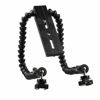 Picture of Runshuangyu Lightweight Flexible Video Arm Dual Hot Shoe Flash Mount Bracket Holder for Canon Nikon Sony Pentax Olympus Panasonic Camera