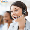 Picture of Wantek Yealink Phone Headset with Quick Disconnect Cord, RJ9 Office Telephone Headsets with Mic Noise Cancelling Compatible with Yealink VoIP Phone T21P T42S T46S T48S T27G T53W T54W Grandstream Snom