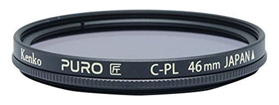 Picture of Kenko Puro Wide Angle Slim Ring 46mm multi-Coated Circular Polarizer Filter, Neutral Grey (224659)