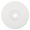 Picture of Verbatim 95252 CD-R, 700MB, 52X, White Inkjet Printable, Hub Printable, 100/PK Spindle