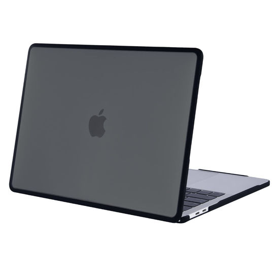 Picture of BlueSwan Compatible with MacBook Pro 13 inch Case 2022-2017 A2338 M2/M1 A2289 A2251 A2159 A1989 A1706 A1708, Anti-Cracking and Anti-Fingerprint Hard Shell Case, Soft TPU Bumper + PC