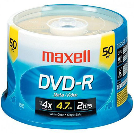 Picture of Maxell 16X Speed Branded DVD-R Spindle