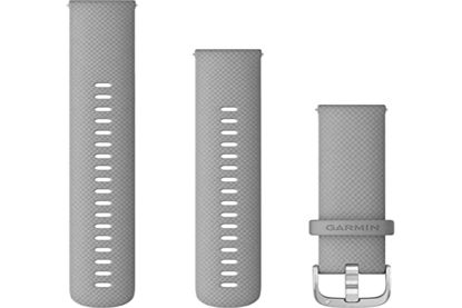 Picture of Garmin Quick Release Accessory Band 18 mm- Powder Gray with Silver Hardware