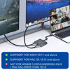 Picture of USB to HDMI Adapter for 2 Monitors-USB3.0 to Dual hdmi Adapter for 3 Monitors-USB to displayport Adapter Supports Mac & Windows/Dual HDMI Extender -External Video & Graphics Card Adapter