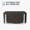 Picture of kwmobile Dust Cover Compatible with Brother MFC-J1010DW - Printer Case - Fabric Protector Cover - Dark Grey