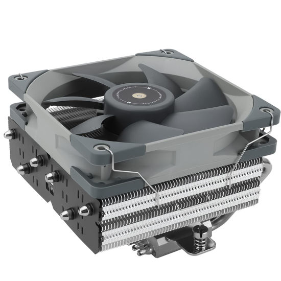 Picture of Thermalright SI-100 CPU Air Cooler, 6×6mm Heat Pipes, TL-E12 PWM Quiet Fan CPU Cooler with S-FDB V2.0 Bearing, AGHP 3.0 Technology, for AMD AM4 AM5/Intel 1150/1151/1200/1700/2066, PC Cooler