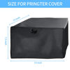 Picture of Jungda Printer Dust Cover, Waterproof Universal Printer Cover for Brother HL-L2300D / HLL2305W / HL-L2350DW / HL-L2370DW / HL-L2460DW Printer- 15 X 15 X 7.5 Inch