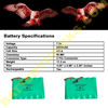 Picture of DSC IMPASSA 9057 Battery 6PH-H-4/3A3600-S-D22 7.2v 3600mAh Ni-MH Wireless Security System ADT SCW9057G-433