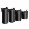 Picture of Ghulumn 4PCS Camera Case Lens Pouch Set Lens Case Small Medium and Extra for DSLR Camera Lens Bag Pouch Shockproof