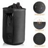 Picture of Ghulumn 4PCS Camera Case Lens Pouch Set Lens Case Small Medium and Extra for DSLR Camera Lens Bag Pouch Shockproof