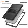 Picture of MoKo Case Fit 2018/2017 iPad 9.7 6th/5th Generation - [Heavy Duty] Shockproof Full Body Rugged Hybrid Cover with Built-in Screen Protector Compatible with Apple iPad 9.7 Inch 2018/2017, Black