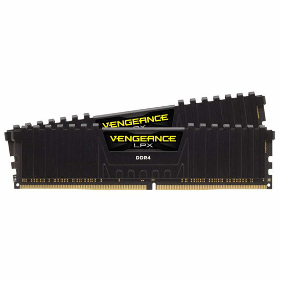 Picture of Corsair Vengeance LPX 16GB (2x8GB) DDR4 DRAM 3000MHz C15 Desktop Memory Kit - Black (CMK16GX4M2B3000C15)