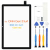 Picture of Touch Screen for ONN 10.1" Gen 3 Surf 2022 Tablet 100071485 Screen Replacement for ONN 100071485 Digitizer Touchscreen Glass Panel with Tools (Black, Not LCD Display)