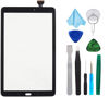 Picture of Black Touch Screen Digitizer for Samsung Galaxy Tab E 9.6" - Glass Replacement for SM-T560 SM-T561 T560 T561(Not Include LCD) with Tools + Pre-Installed Adhesive