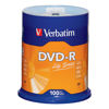 Picture of Verbatim® Life Series DVD-R Disc Spindle, Pack of 100