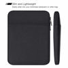 Picture of Tablet Sleeve Case Bag for Fire Max 11 Tablet/Kindle Fire HD 10/10 Plus Tablet 10.1", 11 Inch iPad Pro M4/iPad Air 11 M2/ iPad 10th, Lenovo Tab M10 10.1,Samsung Galaxy Tab A8, Black