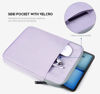 Picture of 9-11 inch Tablet Sleeve Case for Fire Max 11 Tablet/Kindle Fire HD 10 Plus 10.1", iPad Pro M4 11-in, iPad Air M2, 10.2 10.9 iPad, 10.5 iPad Air, Galaxy Tab A9+ Plus, Fit Apple Magic Keyboard -Purple