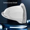 Picture of Camera Rain Cover, Universal Sun Rain Shade Camera Cover with Thickened Base, Camera Protective Roof Cover Suitable for Most Outdoor Security Cameras (White)