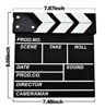 Picture of Marery wooden Clapboard Director Film Movie Cut Action Scene Slateboard Clapper Board Slate Black