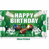 Picture of Football Birthday Party Backdrop Decorations Football Birthday Banner Super Football Bowl Game Day Sports Fan Supplies Football Themed Boy Birthday Party Favors Photo Booth Props Wall Hanging