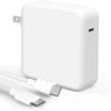 Picture of Mac Book Pro Charger - 118W USB C Charger Fast Charger Compatible with USB C Port MacBook pro/Air, ipad Pro, Samsung Galaxy and All USB C Device, Include Charge Cable