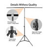 Picture of Green Screen Backdrop with Stand kit,YELANGU 6.5X5ft Portable Photographic Studio Photo Background for Streaming, ID Photos, Video conferences and interviews