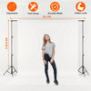 Picture of iMounTEK Backdrop Stand Photo Video Studio, 10Ft Wide Adjustable Backdrop Stand, Background Support System Kit with Clamps Carry Bag for Photography/Wedding/Party Decoration