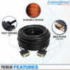 Picture of Cables Direct Online 50FT SVGA Monitor Cable - Male to Male VGA to VGA 1080P for PC, Projector, Laptop, TV