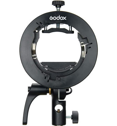 Picture of Godox S2 Bowen Mount S-Type Flash Holder Bracket for Godox V1 V860II AD200 AD200Pro AD400Pro Speedlite Strobe Flash