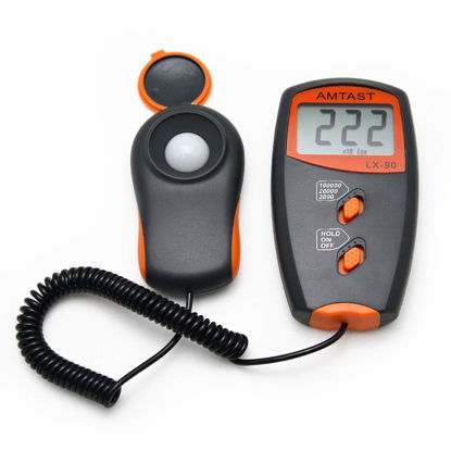 Picture of AMTAST Digital LUX Meter LX-90 Light Meter with LCD Display, Range 0-100,000 Lux