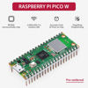 Picture of DVOZVO 4Pack Raspberry Pi Pico W with Pre-Soldered Headers, Raspberry Pi RP2040 Chip, WiFi Wireless Connectivity