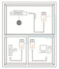 Picture of ReadyNet E200 E200K 200Mbps PLC Ethernet Over Power Plug & Play Network Adapter, Ideal for Smart TV and Gaming (2 Units)