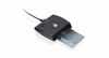 Picture of IOGEAR USB-C Common Access CAC Smart Card Reader - DOD - Government - Healthcare - TAA Compliant - Support for V7.x n V8. USAccess Personal Identity Verification (PIV) - Mac OS - Win - Linux- GSR205