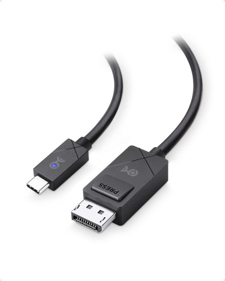 Picture of Cable Matters [Designed for Microsoft Surface] 32.4Gbps USB-C to DisplayPort 1.4 Cable 6 Feet / 1.8 Meters Supports 4K 144Hz and 8K 60Hz HDR - USB4, Thunderbolt 3 and Thunderbolt 4 Port Compatible