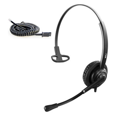 Picture of MKJ Cisco Headset for Office Phones Corded RJ9 Telephone Headset with Microphone Noise Cancelling for Cisco CP-7841 7861 7941G 7942G 7945G 7960G 7962G 7965G 7975G 8811 8845 8851 8861 8865 9951 9971