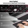 Picture of cimetech EasyTyping KF10 Wireless Keyboard and Mouse Combo, [Silent Scissor Switch Keys][Labor-Saving Keys] Ultra Slim Wireless Computer Keyboard and Mouse, Easy Setup for PC/Laptop/Windows - Wine Red