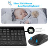 Picture of LeadsaiL Wireless Keyboard and Mouse Combo, Wireless USB Mouse and Computer Keyboard Set, Compact and Silent for Windows Laptop, Desktop, PC