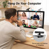 Picture of TONOR USB Conference Microphone for Laptop, Adjustable Computer PC Mic with Mute Button & LED Indicator for Video Call Meeting, Microfono for Desktop Zoom Skype YouTube, Plug-Play for MacOS Windows