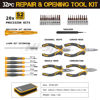 Picture of Hi-Spec 32pc Electronics Repair & Opening Tool Kit Set for Laptops, Phones, Devices, Computer & Gaming Accessories. Precision Small Screwdrivers with Pentalobe Bits for iPhones & MacBooks