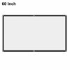 Picture of Projector Screen, White Projector Screen, 16:9 No Crease Home Theater Foldable Projection Screen 60"|72"|84"|100"|120"|150"