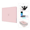 Picture of EooCoo Case Compatible with MacBook Air 13 inch 2024 2023 2022 M3 M2 A3113 A2681, Pink Air 13.6" Laptop Hard Shell Case + Keyboard Skin Cover + Screen Protector, Cute Pink