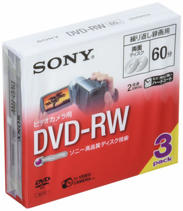 Picture of [TERNS]For Sony video camera 8cmDVD-RW 60 minutes three 3DMW60A Japan Import