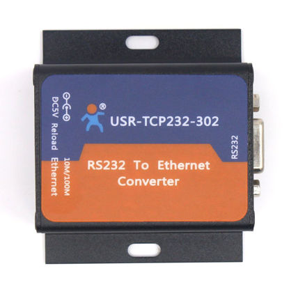 Picture of USR-TCP232-302 Tiny Size RS232 to TCP IP Converter Serial RS232 to Ethernet Server Module Ethernet Converter Support DHCP/DNS