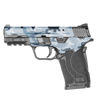 Picture of MightySkins Skin Compatible with Smith & Wesson M&P 9mm Shield EZ M2.0 - Gray Camouflage | Protective, Durable, and Unique Vinyl Decal wrap Cover | Easy to Apply | Made in The USA