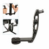 Picture of DH03 Handheld Gimbal Grip with Cold Shoe for Mounting Monitors, Microphones, LED Light etc Compatible with DJI Ronin-S, Ronin SC 2, Zhiyun Weebill LAB, Crane 2, Plus, Moza Air Mini Dual Grip