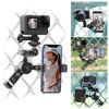 Picture of ULANZI CM010 Fence Mount for Mevo, GoPro, iPhone, Phone, AKASO, DJI Osmo Action, Insta360, Mevo Start for Baseball Softball Tennis Recording, Cameras Net Chain Link Fence Clip Mount Holder