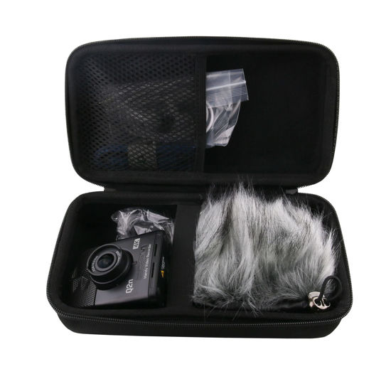 Picture of WERJIA Hard Case Fits Zoom Q2n-4K Handy Video Recorder,Charger, Mic Tripod Adapter and Accessories (big)