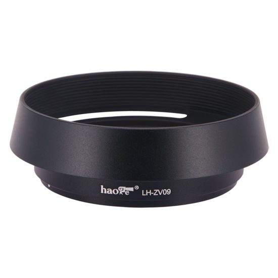 Picture of Haoge LH-ZV09 Round Metal Lens Hood Compatible with Carl Zeiss C Biogon T* 4.5/21 21mm f4.5 ZM, C Sonnar T* 1.5/50 50mm f1.5 ZM Lens