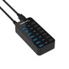 Picture of SABRENT 36W 7 Port USB 3.0 Hub with Individual Power Switches and LEDs Includes 36W 12V/3A Power Adapter (HB-BUP7)